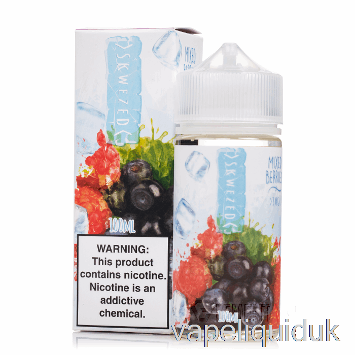 ICE Mixed Berries - SKWEZED - 100mL 6mg Vape Liquid